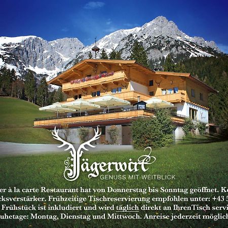 Boutique-Pension Jaegerwirt Scheffau am Wilden Kaiser Ngoại thất bức ảnh