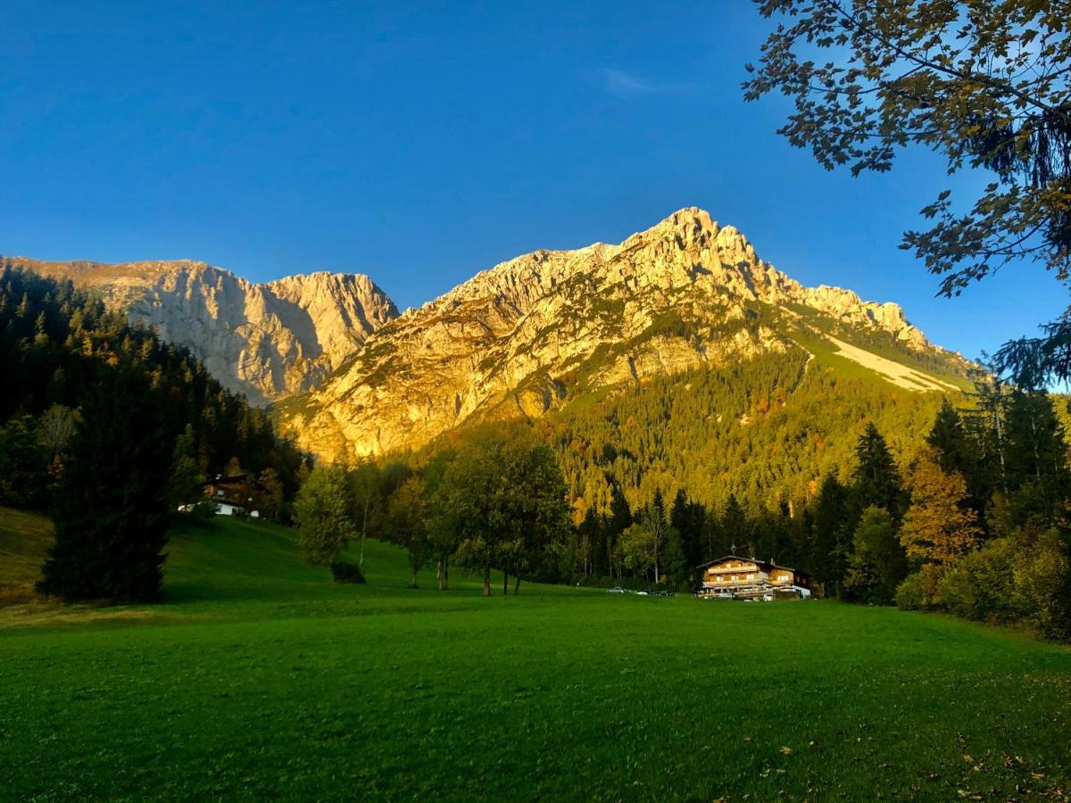 Boutique-Pension Jaegerwirt Scheffau am Wilden Kaiser Ngoại thất bức ảnh