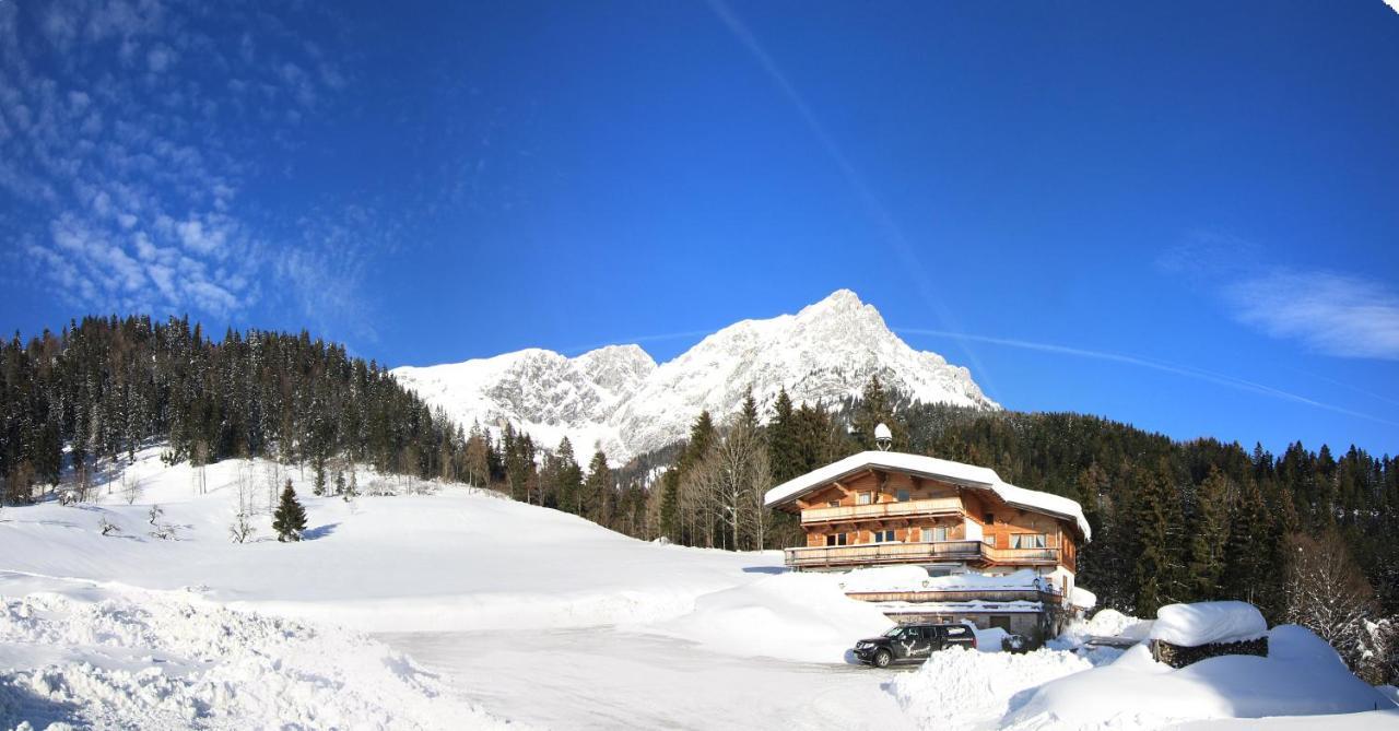 Boutique-Pension Jaegerwirt Scheffau am Wilden Kaiser Ngoại thất bức ảnh