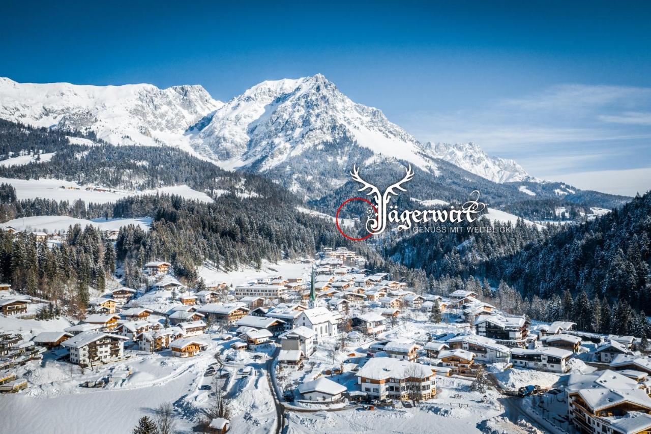 Boutique-Pension Jaegerwirt Scheffau am Wilden Kaiser Ngoại thất bức ảnh