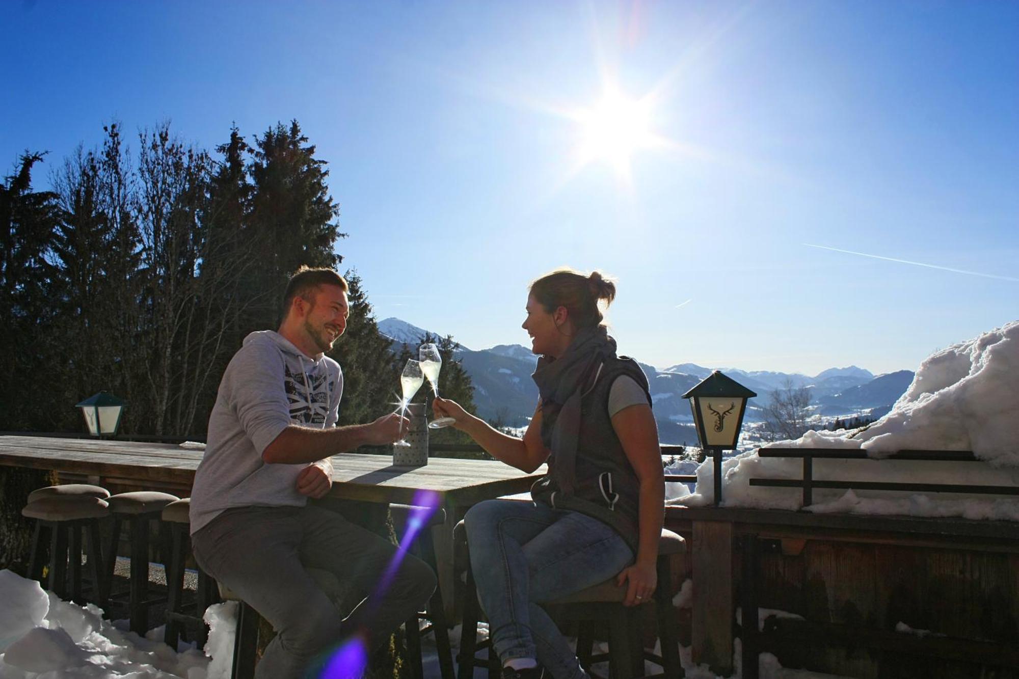 Boutique-Pension Jaegerwirt Scheffau am Wilden Kaiser Ngoại thất bức ảnh